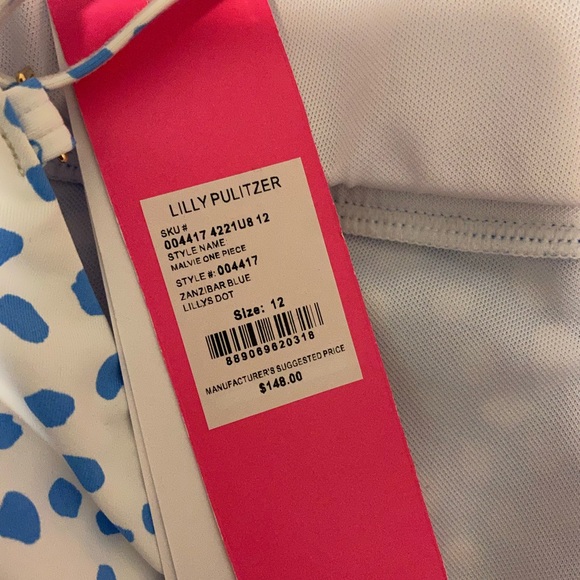 MWT Lilly Pulitzer bathing suit - Picture 3 of 3